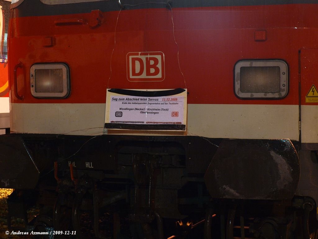 Beschriftung des Karlsruher Steuerwagen mit Faltbalg D-DB 50 80 82-34-212-4 Bnrdzf(463). (11.12.2009)
