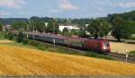 EC 112 mit 1116 2?? ziehend und 1116 237 schiebend ...