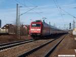101 042-0 mit IC ...  Andreas Axmann 27.02.2010