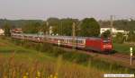 101 054-5 f�hrt den EC 316 von Graz nach Stuttgart ...