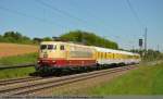103 222 mit Messzug ...  Andreas Axmann 09.05.2011
