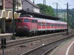 KBS 750, R1, 110 484-3 mit RB 19208 aus Geislingen(Steige) ...