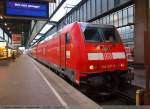BR 146 mit Zugen 146 207-6 im Stuttgart Hbf. (23,07,2010)