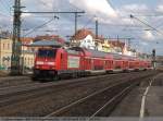 br-1462-traxx-p160-ac2 146 202 auf seiner fahrt von Ulm nach Mosbach-Neckarelz durch Esslingen am Neckar. (01,04,2011)
