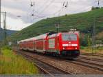 br-1462-traxx-p160-ac2 146 202-7 versucht mit dem IRE 4231 vor der Regenfront in Esslingen/N wegzufahren. (05,08,2010)