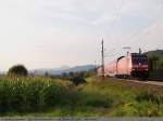 br-1462-traxx-p160-ac2 Vor einem herrlichen Panorama zieht die 146 219-1 ihren IRE 4235 nach Ulm durch Kuchen/Fils. (03,09,2010)