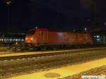 Im Bf Plochinger steht abgeb�gelt die 185 286-2. (22,02,2010)  ...