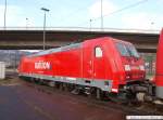 Abgestellte 185 229-2 im Bf. Plochingen. (15,03,2010)  ...