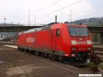 Abgestellt im Bf Plochingen 185 156-7. (14,04,2010)  ...