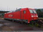 BR 185 Abgestellt im Bf Plochingen 185 204-5. (07,08,2010)