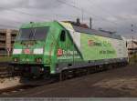 BR 185 185 389-4 beehrt den S�ddeutschen Raum in Plochingen. Abgestellt zwischen Gleis 5 und 6 im Bf Plochingen. (15,09,2010)