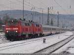 BR 217 mit Z�gen (2 Fotos)