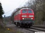 BR 218 In flotter fahrt kam 218 249-1 als Lz in richtung Ulm. (03,04,2010)