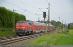 218 427 und 218 436 ziehen ihren t�glichen IRE 4244 ...