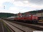 Eingefahrene Feinstaubmafia mit 218 432 und 218 487 am IC ...