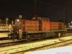 BR 294 294 721-6 muss bei seiner Rangierfahrt im Bf Plochingen lange warten bis er weiterfahren kann. (17,02,2010)
