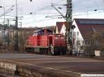 BR 294 294 842-0 beim Rangieren im Untert�rkheimer G�terbahnhof(TSU G). (31,03,2010)