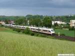 br-403-ice-3 Nach dem Regen kam das Ungl�ck in form eines ICE 403 ? und '403 012' der am schluss fuhr und ich ihn nicht gleich erkannt habe. (30,05,2010)