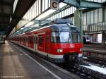 br-420-plus 420 400-4 Plus steht f�r eine R�ckfahrleistung bereit. Zu dieser Zeit spielte in der Merzedes-Benz Arena gerade VFB Stuttgart gegen Borussia Dortmund (4:1). (31,01,2010)
