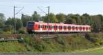 br-423 S1 - 7120 mit einem ET 423 auf dem Weg von Herrenberg nach Kirchheim unter Teck zwischen Wernau und Wendlingen am Neckar. (12,09,2010)