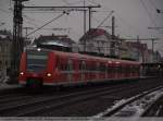 425 347 als Tfzf unterwegs nach Stuttgart-Untert�rkheim durch Esslingen am ...