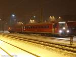 br-611 611 037/537 wartet das er zu seiner zweiten Einheit am G�terbahnhof Rangieren kann. (12,02,2010)