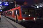 br-628 Eingefahrene RB 38756 aus Mannheim-Friedrichsfeld mit 628 470/928 470 auf Gleis 5a in Mainz Hbf. (24,11,2011)