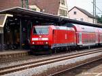 plochingen/45869/leider-ist-re19224-nicht-mit-der Leider ist RE19224 nicht mit der Neubeklebten Stuttgart 21 Lok, sondern mit der 146 215-9 richtung Stuttgart unterwegs. (24.06.2009)
