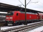 146 212 mit IRE 4230/4231 in Plochingen auf Gleis 3.