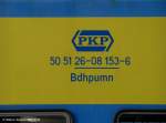 Aufschriften/47002/aufschrift-an-einem-pbp-doppelstock-2 Aufschrift an einem PBP Doppelstock 2 Klasse-wagen. (05.08.2008)