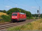 BR 101/82987/101-057-8-faehrt-von-ulm-kommend 101 057-8 fhrt von Ulm kommend als Lz nach Stuttgart an Ebersbach vorbei. (20,07,2010)