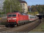 BR 120 mit Zugen/131968/urspruenglich-wurde-110-284-vor-dem Ursprnglich wurde 110 284 vor dem IC 2362 nach Karlsruhe erwartet, aber leider wurde ein Lokwechsel vorgenommen und 'nur' 120 143 war davor. (06,04,2011)