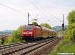 br-1462-traxx-p160-ac2/70122/146-216-7-mit-ire-von-stuttgart 146 216-7 mit IRE von Stuttgart nach (Ulm) Lindau unterwegs bei Gingen/Fils. (16,05,2010)