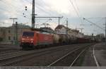 guterzuge/133123/189-002-mit-einem-gemischten-gueterzug 189 002 mit einem Gemischten Gterzug durch Esslingen am Neckar in Richtung Stuttgart. (14,04,2011)