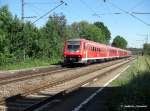 Durchfahrt durch Hs Oberboihingen des IRE3255 mit 611 546 und 611 ??? mit ziel Tbingen - Aulendorf. (23.05.2009).