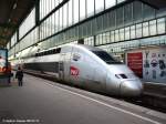 Am Sonntag hat im Stuttgarter Hbf der TGV 4402 seine fahrt von Straburg beendet.