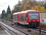 650 026 / Kirchheim unter Teck - tlingen / RB13999 nach Wendlingen am Neckar. (26.10.2009)