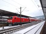 Erste Auswirkungen von Stuttgart 21 sind, das heute (13.02.2010) der IRE 4230/4231 [MLI - TS - MLI] nicht wie blich bis nach Stuttgart Hbf durchgefhrt wird, sondern in Plochingen endet/anfngt.