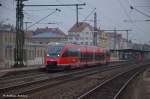 esslingen-am-neckar Talent 643 003 'Kn�ringen' auf seiner durchfahrt durch Esslingen am Neckar in Richtung Stuttgart. (09,11,2011)