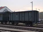 Abgestellter Packwagen GES 73 ...  Andreas Axmann 27.12.2009
