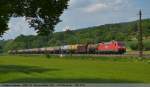 Der T�gliche Mittagsg�terzug, gezogen ...  Andreas Axmann 22.05.2011