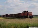 guterzuge G�terzug 294 721-6 und 218 193-1 mit 56106 zwischen Owen und Dettingen/T auf dem weg nach Plochingen (05.06.2009)