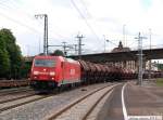 guterzuge Um 14:58 Uhr f�hrt 185 239-1 mit einem Gemischten G�terzug durch den Bf Plochingen in Richtung Stuttgart. (27,05,2010)