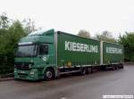 MB Actros 2546 - Spedition Kieserling H�ngerzug in Untert�rkheim/Obert�rkheim. (01;05;2010) ...