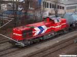 HGK DH704 [Mak 1700BB] im Umschlagbahnhof am Stuttgarter Hafen ...