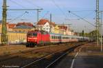 ic 120 145 mit IC 2362 von M�nchen nach Karlsruhe durch Esslingen am Neckar. (28,10,2011)