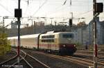 103 184 mit IC 2410 auf ihrem Weg von K�ln ...