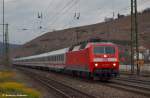 ic 120 159 zieht den??? um 14:44 Uhr durch Esslingen am Neckar in Richtung M�nchen. (02,12,2011)