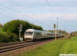 ic EC 360 mit 101 046 auf dem weg von M�nchen nach Stuttgart[Strasbourg] kommt er an Ebersbach/Fils vorbei. (08,05,2010)