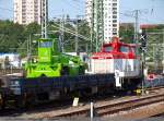 Johann Walthelm GmbH Im Stuttgarter Hbf steht Johanna 01 [9880 3 364 847-4 D-JW] der Fa. Johann Walthelm GmbH und wartet auf die fortf�hrung der Arbeiten im Hbf. (07,08,2010)
